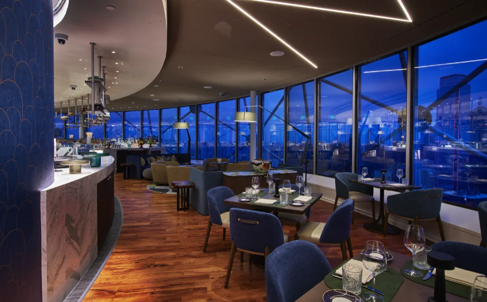 Crown block Steakhouse Panoramic Skyline views