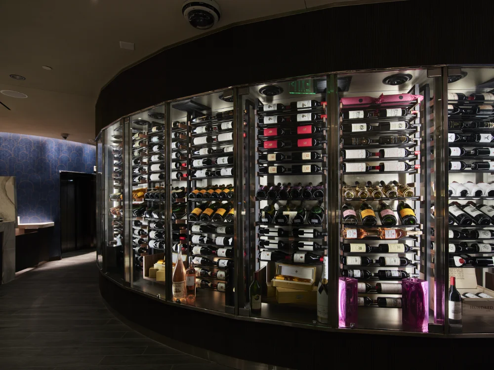Crown Block Steakhouse Wine Cellar