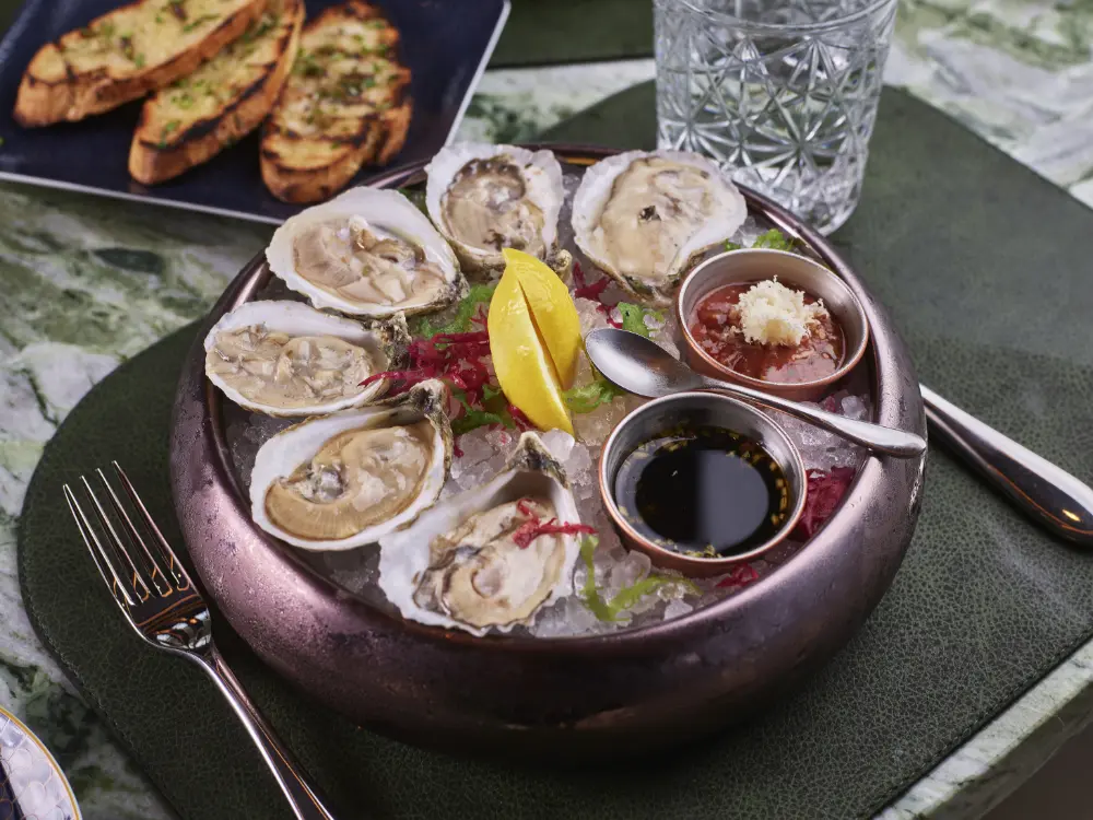 crown block easter brunch crudite station