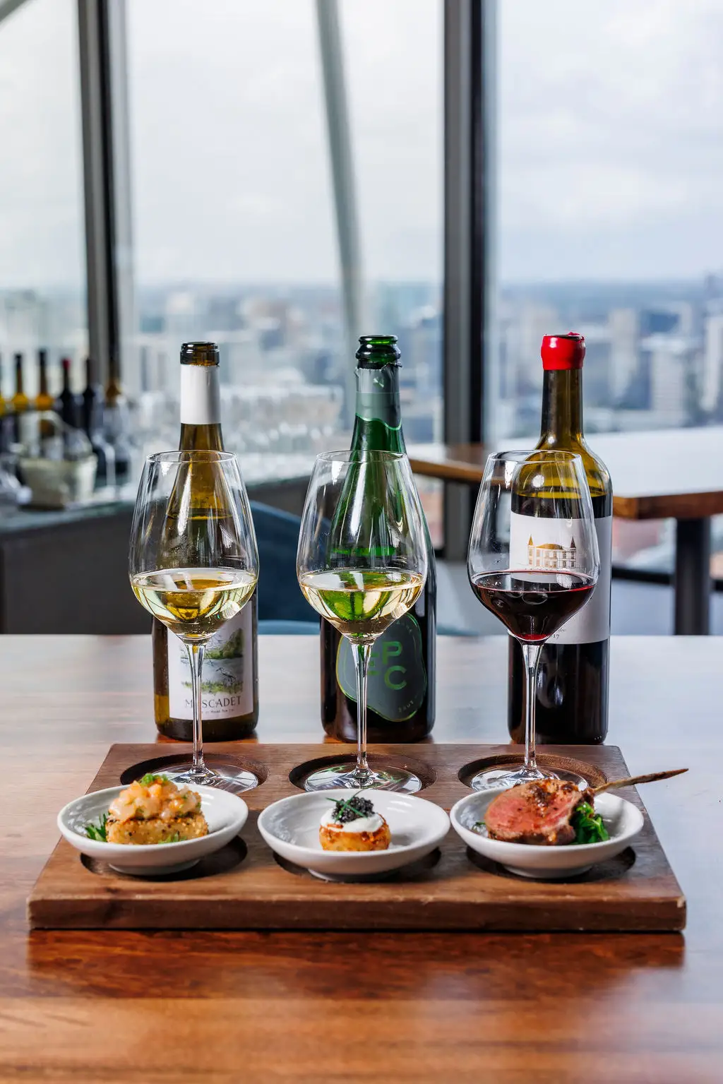 crown block michelin flights menu august 2026