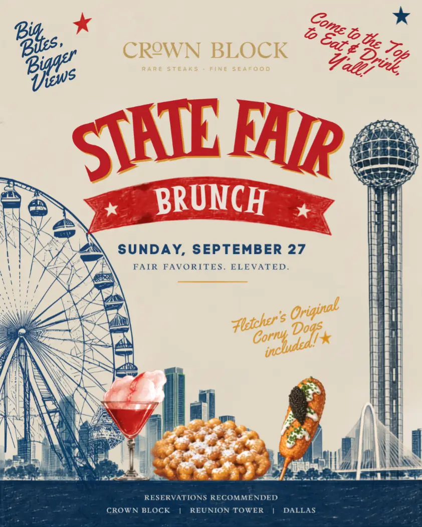 Crown block State Fair brunch